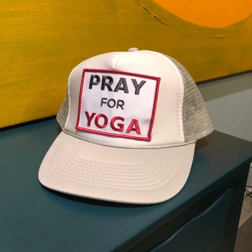 Pray for Yoga Trucker Hat